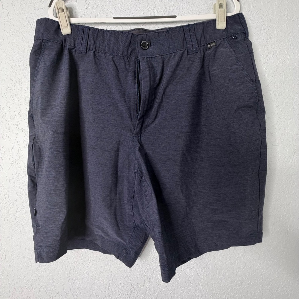 World Wide Sportsman Mens‎ Navy Blue Fishing Shorts Quick Dry Utility Size 42